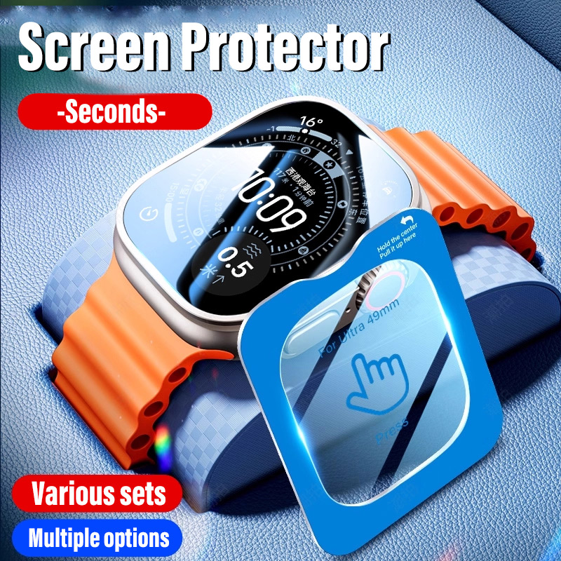 Glass Protector Auto - Pelindung Layar untuk Apple Watch Ultra