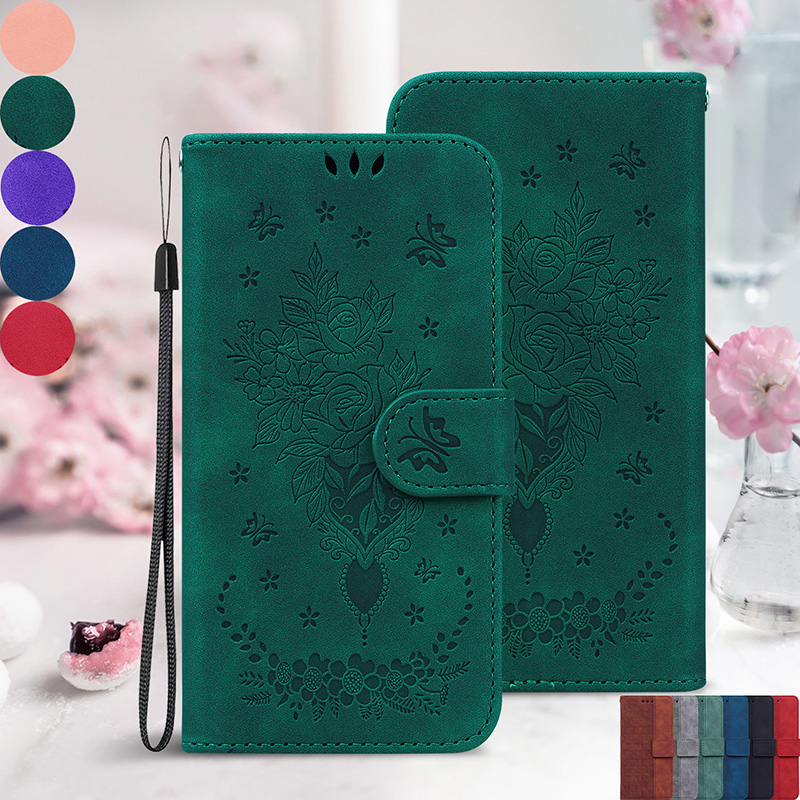 Huawei Nova 12 - Casing kulit Flip magnetik, pelindung ponsel