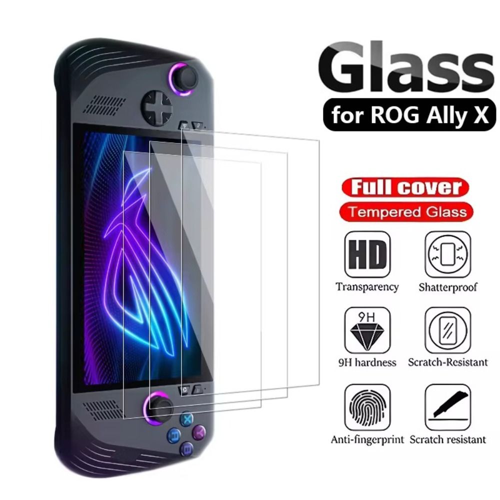 Curved Edge Screen - 3PCS Aksesoris Pelindung Layar Konsol Game
