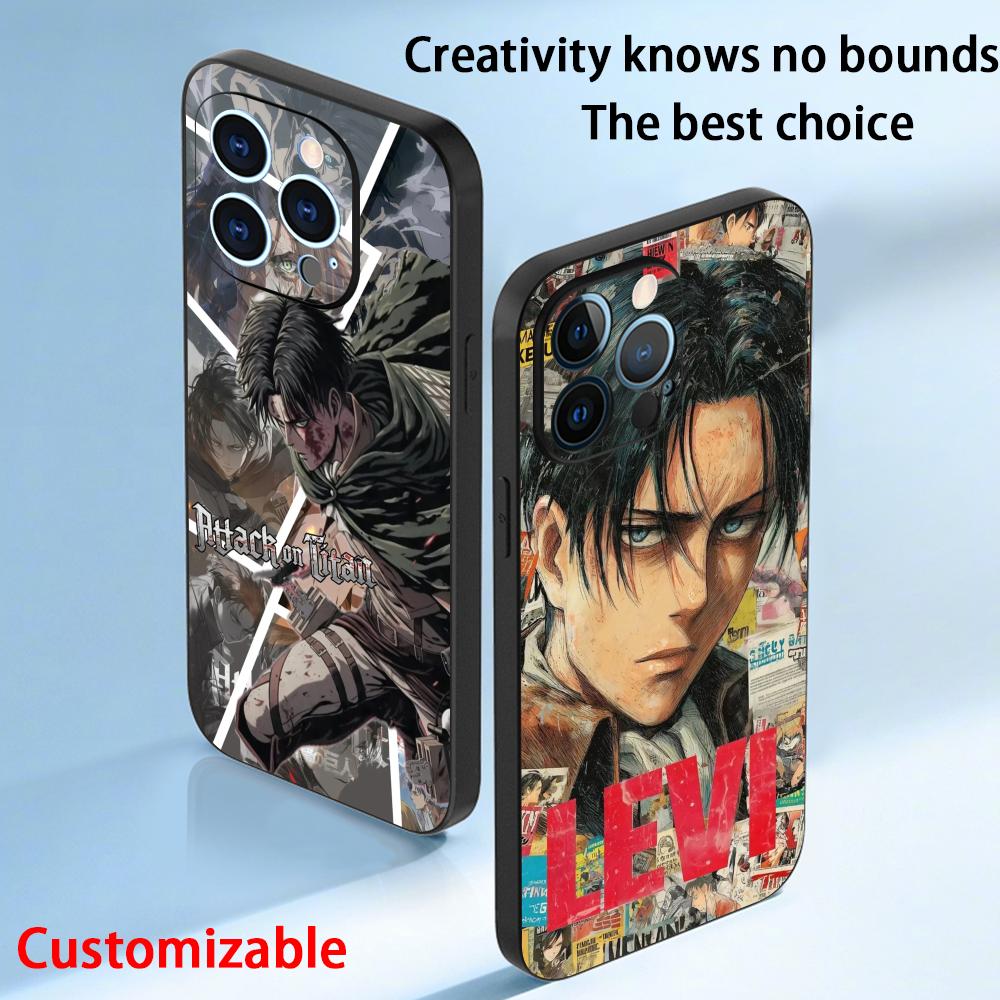Apple Iphone 16 - Casing HP Levi Ackerman Motif Anime