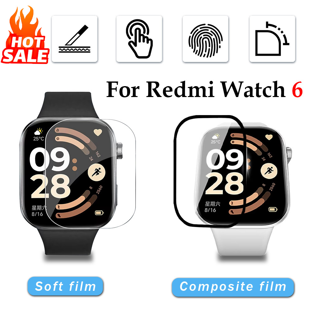 1-5 Buah Film Lembut untuk Xia - Smartwatch Screen Film ulasan dan harga