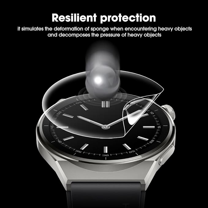 1-5 Buah Film Hidrogel Pelindu - Smartwatch Screen Film ulasan dan harga