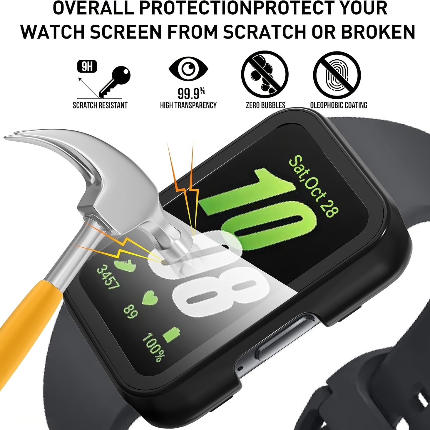 Kaca+Pelindung untuk Samsung G - Smartwatch Screen Film ulasan dan harga