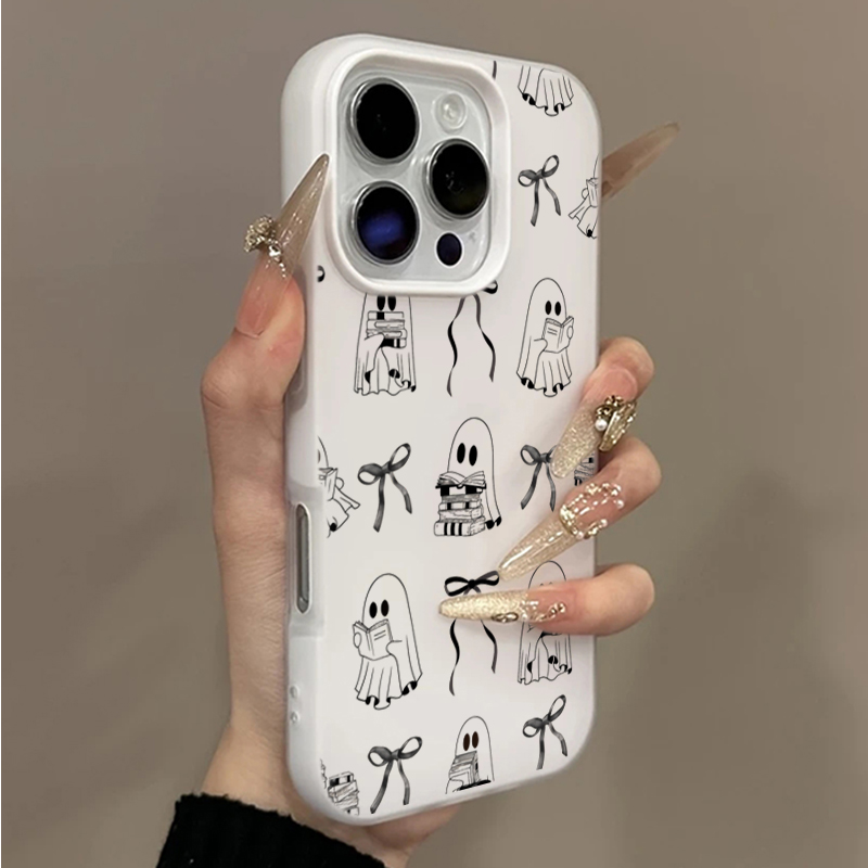 Casing Ponsel Motif Buku Hantu - Apple Iphone 15 Pro Max ulasan dan harga