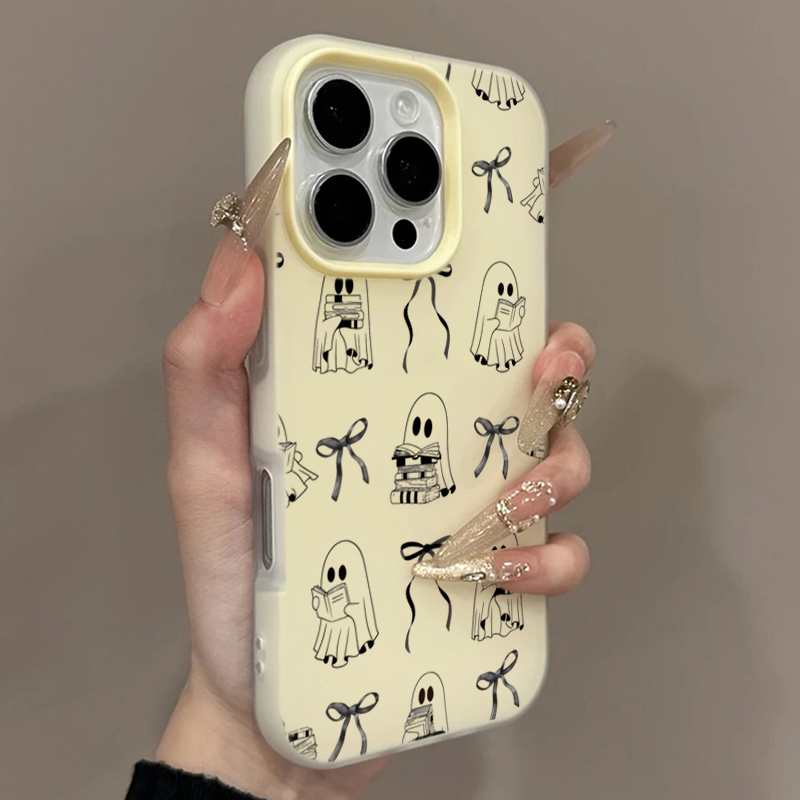 Casing Ponsel Motif Buku Hantu - Apple Iphone 15 Pro Max ulasan dan harga