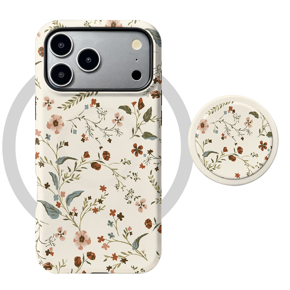 Casing Magnetik Motif Bunga ya - Huawei Nova 12 ulasan dan harga